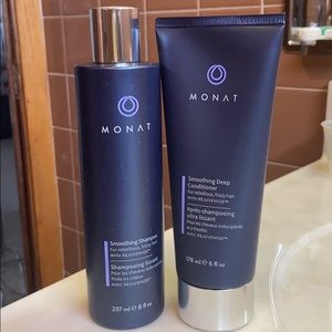 Monat Smoothing Shampoo and Conditioner